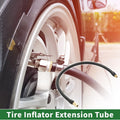 Tire Inflator Extension Tube 17.72in Replacement for Car Bicycle
