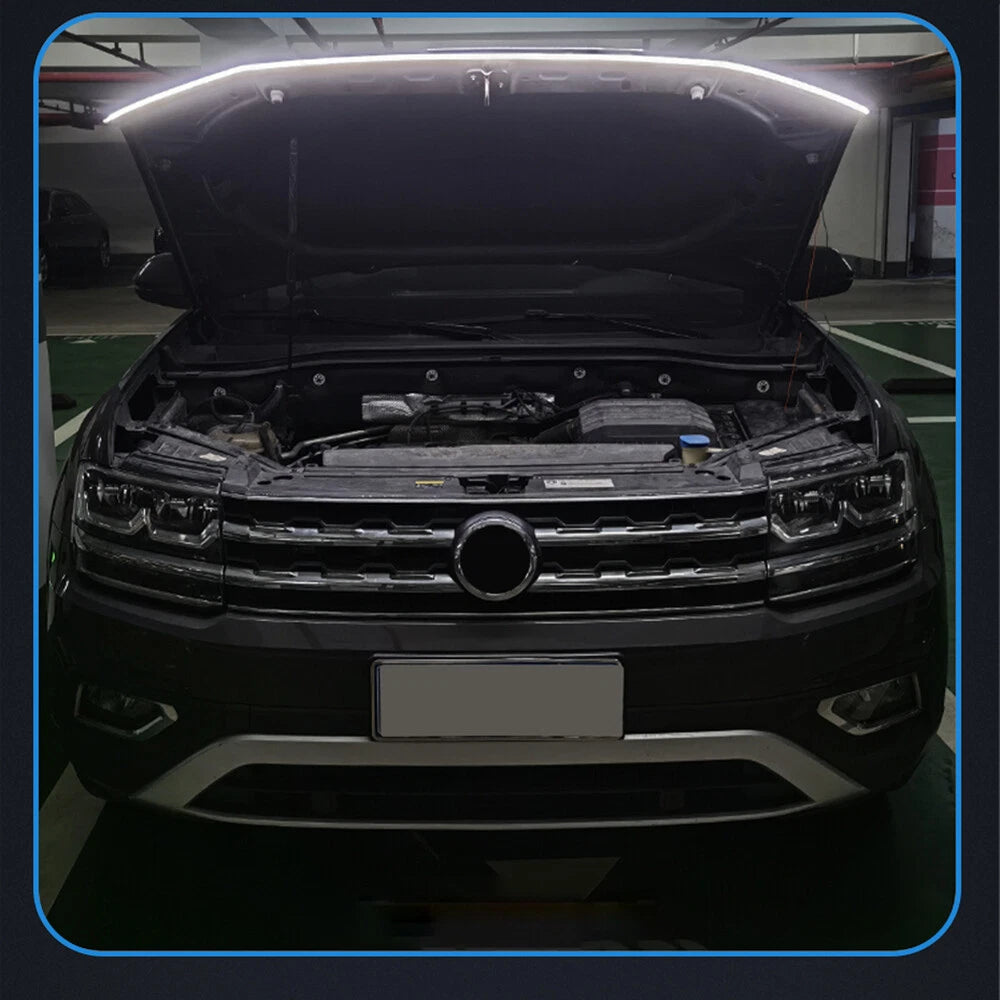 1pc LED Car Under Bonnet Daytime Running Light Flexible Waterproof