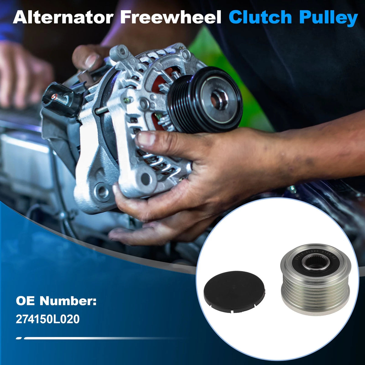 Freewheel Clutch Pulley for Ford Ranger (2011–2022) 274150L020
