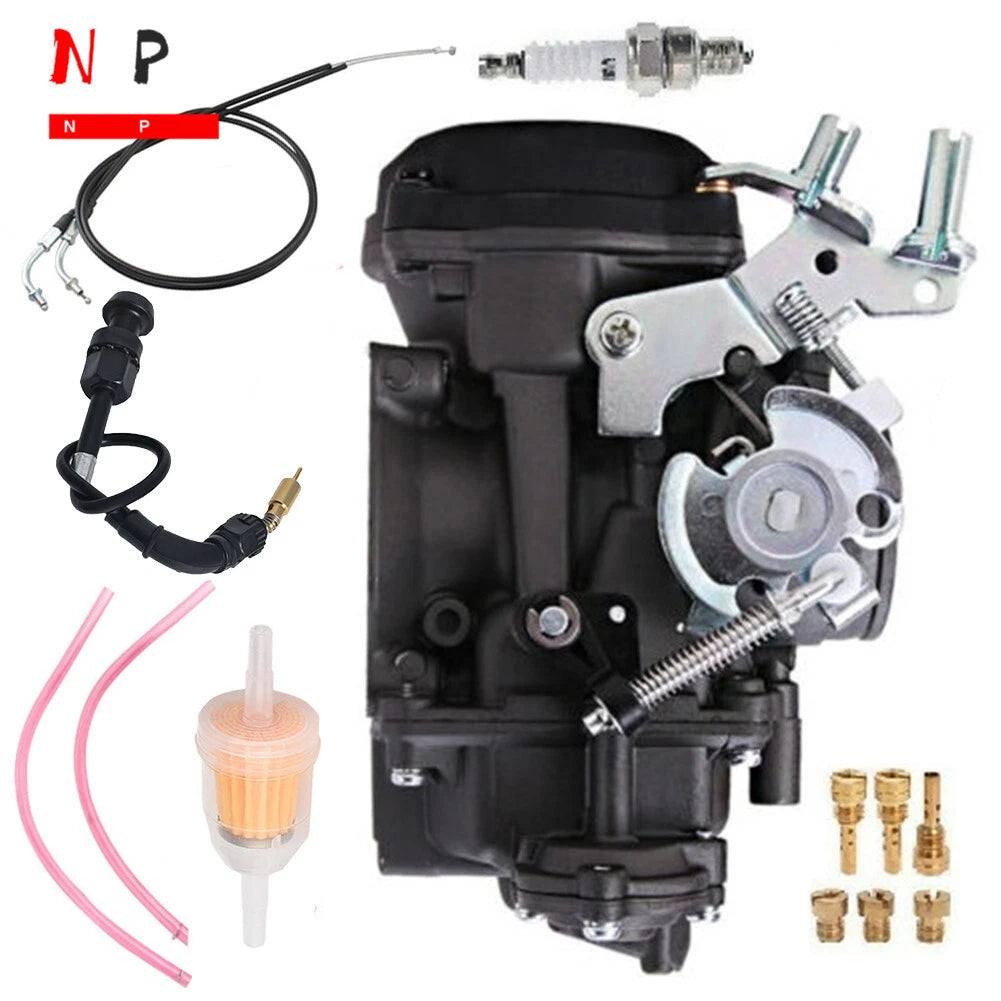 CV40 Carburetor with Choke & 35'' Throttle Cable for Harley Davidson (1996)
