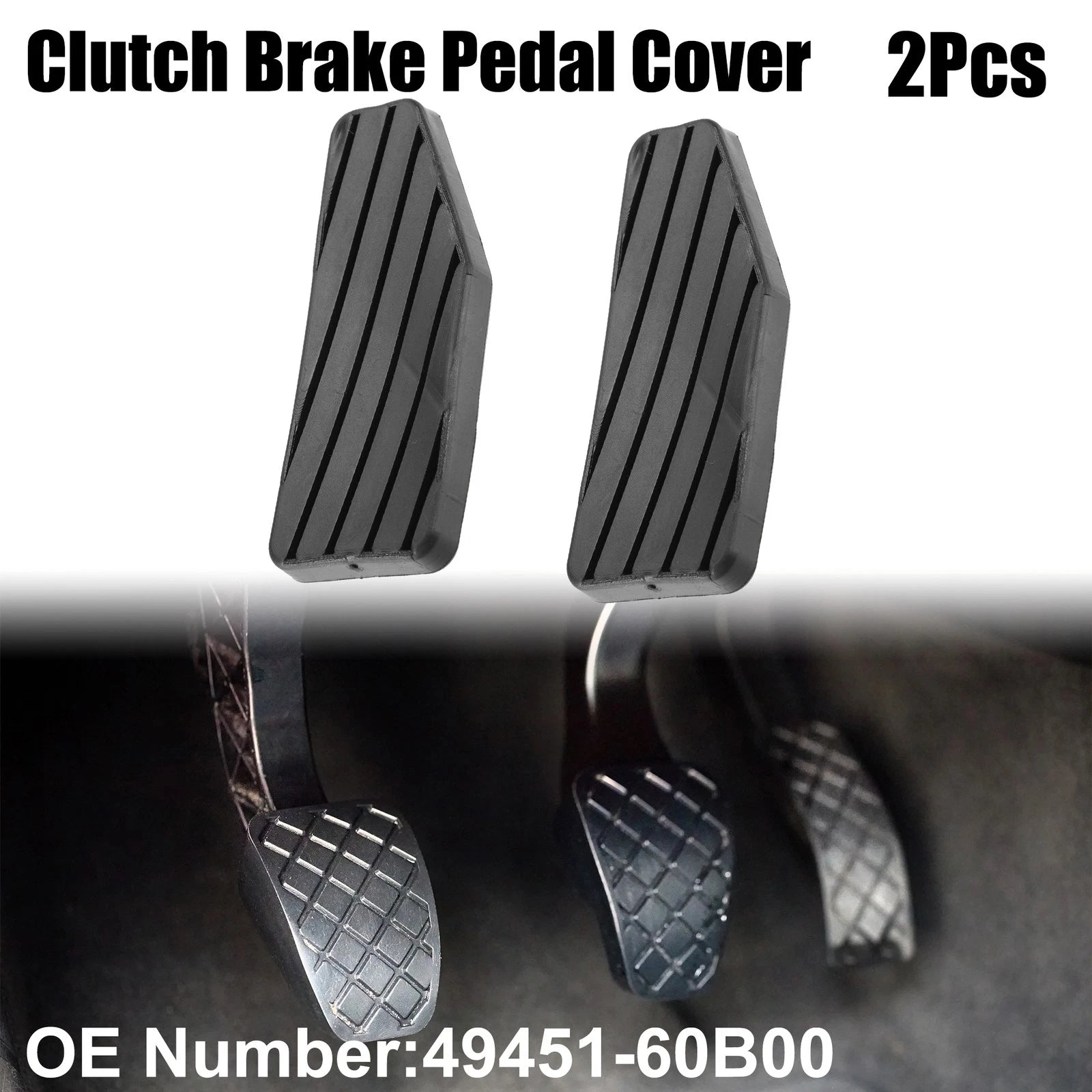 2 Pcs Gas Pedal Cover Replacement for Suzuki Aerio (2007–2002)
