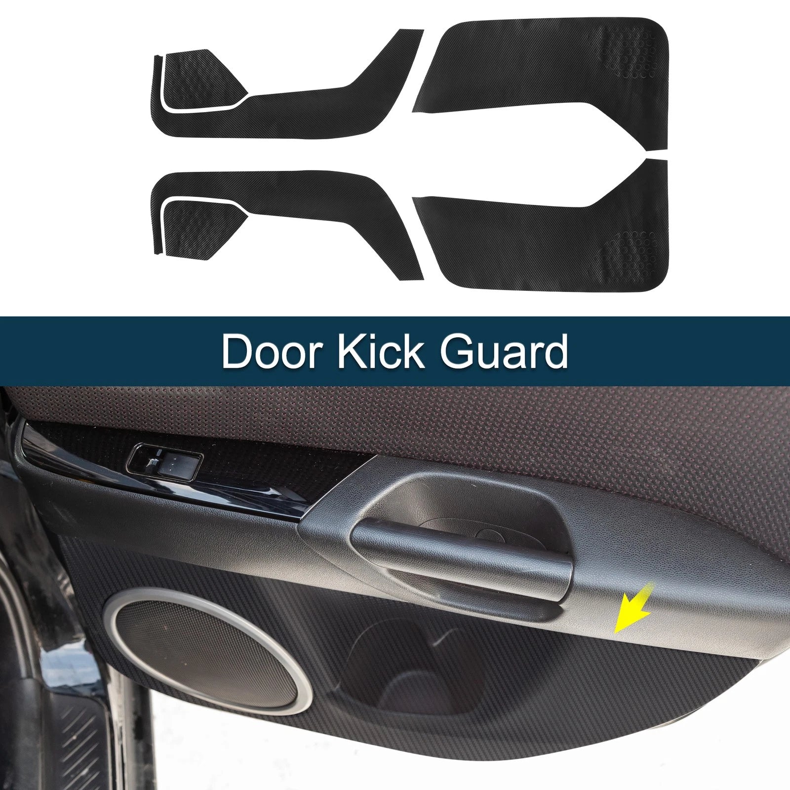Door Kick Guard Replacement for Mazda CX-8 (2018–2025) Front Rear Set