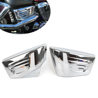 Side Covers for Honda Ace Tourer Sabre 1100 VT1100 VT1100C2 (1995–2003) Chrome