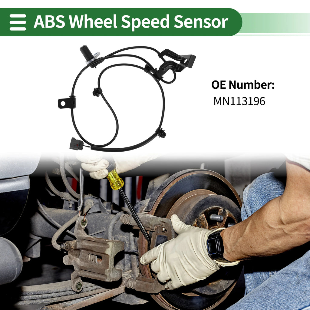 ABS Wheel Speed Sensor No.MN113196 for Mitsubishi Eclipse (1995–1999)