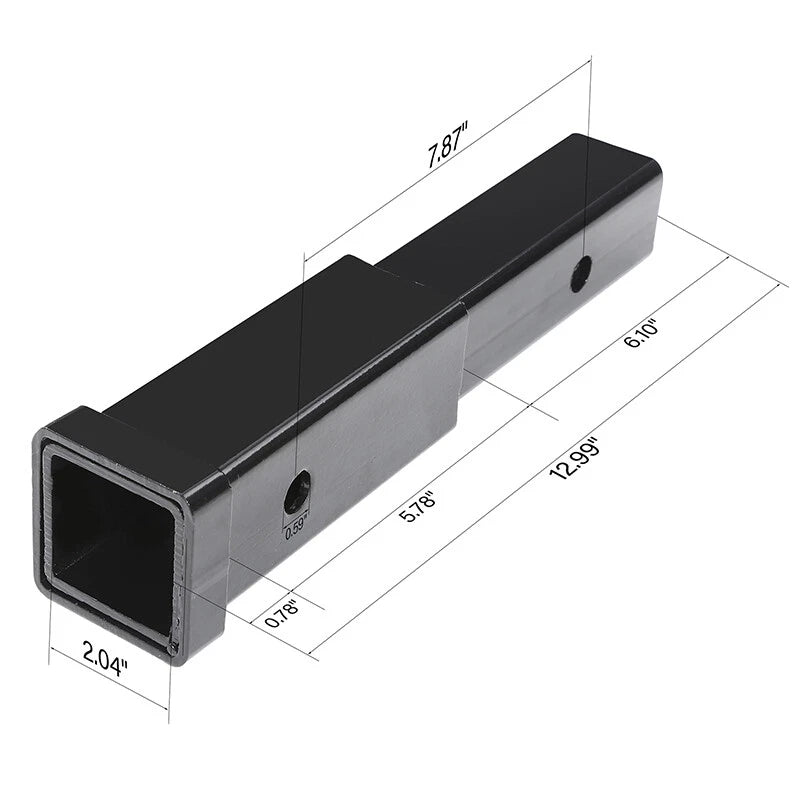 Trailer Extension Hitch for 2" Receiver (4000 lbs Towing)