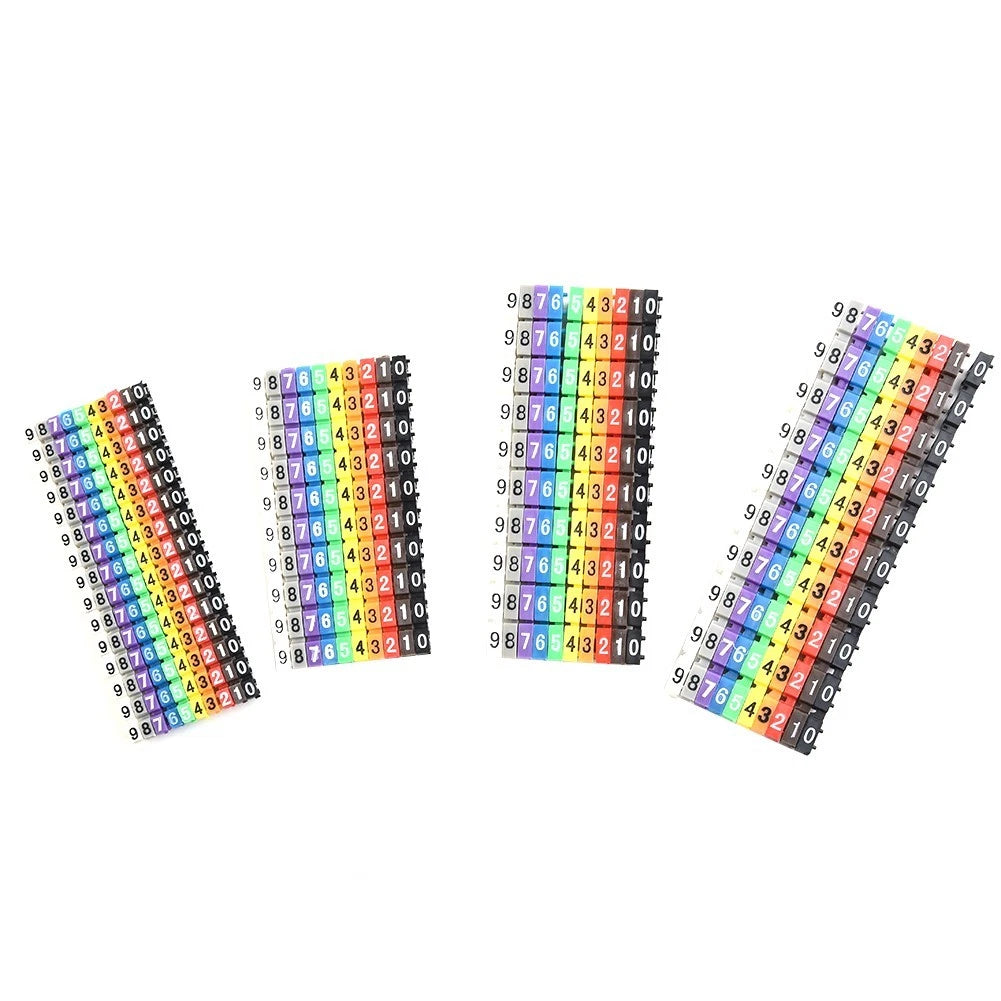 Wire Number Box for Electrical Equipment Cable Markers