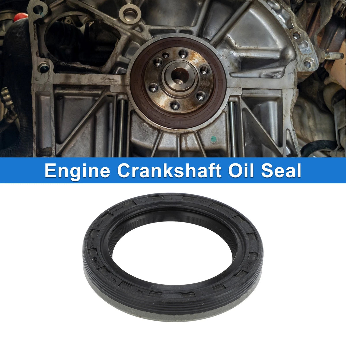 Front Crankshaft Oil Seal Replacement for Chevrolet Impala Malibu (2007–2015)
