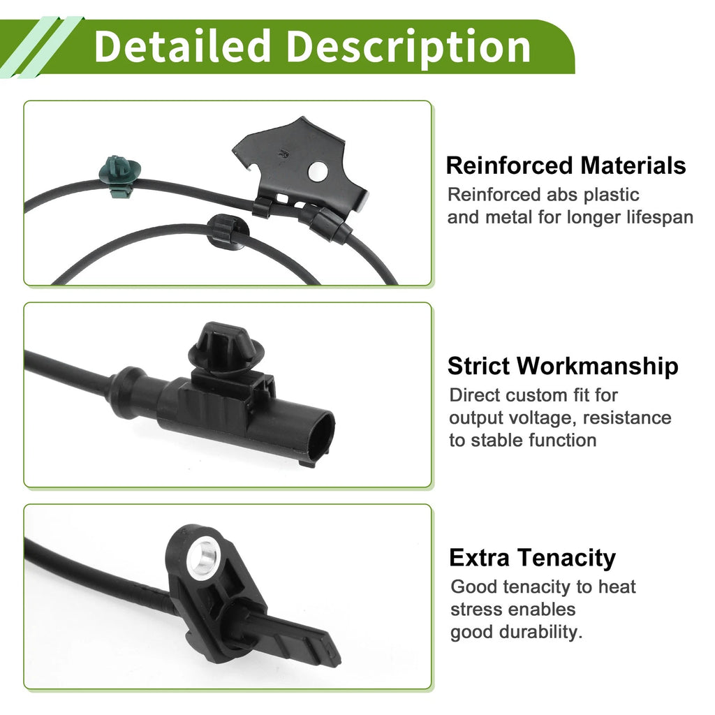 Wheel Speed Sensor ABS for Toyota Auris Front Right (1 pc) (2007–2012)