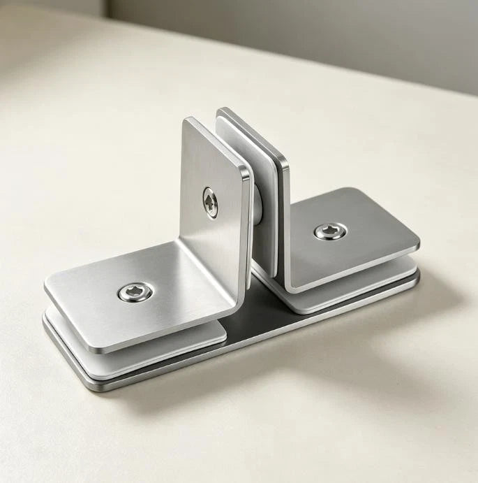 Glass Partition Clip for Wet Areas Bathroom Fixing (Humid Environment)