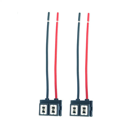 2pcs/set Car H7 Headlight Lamp Bulb Sockets with Wiring Harness Accessories New