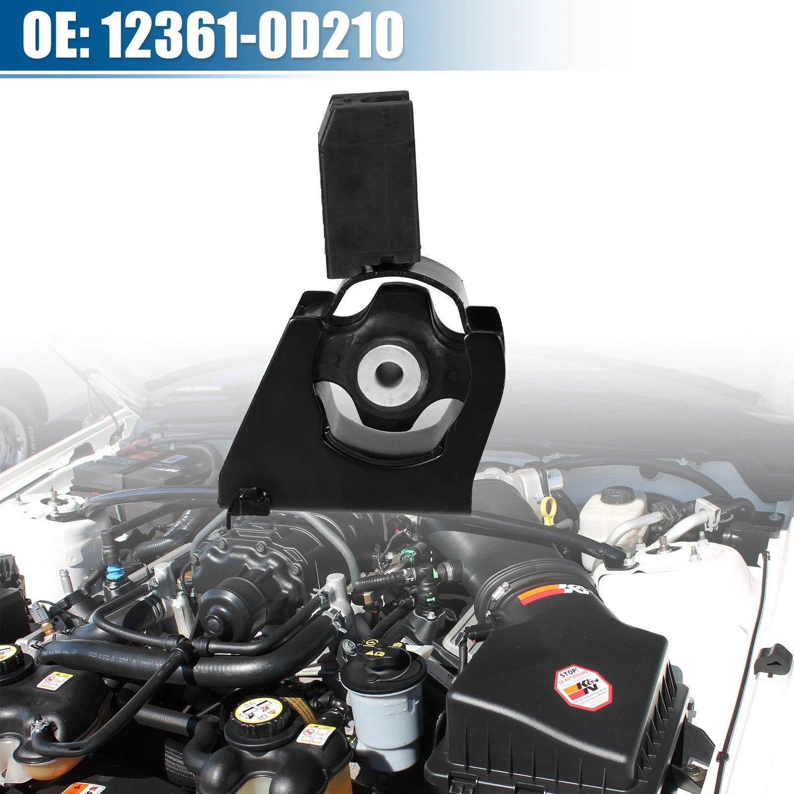 Engine Transmission Mount Front OEM Replacement for Toyota Corolla (2014–2019)