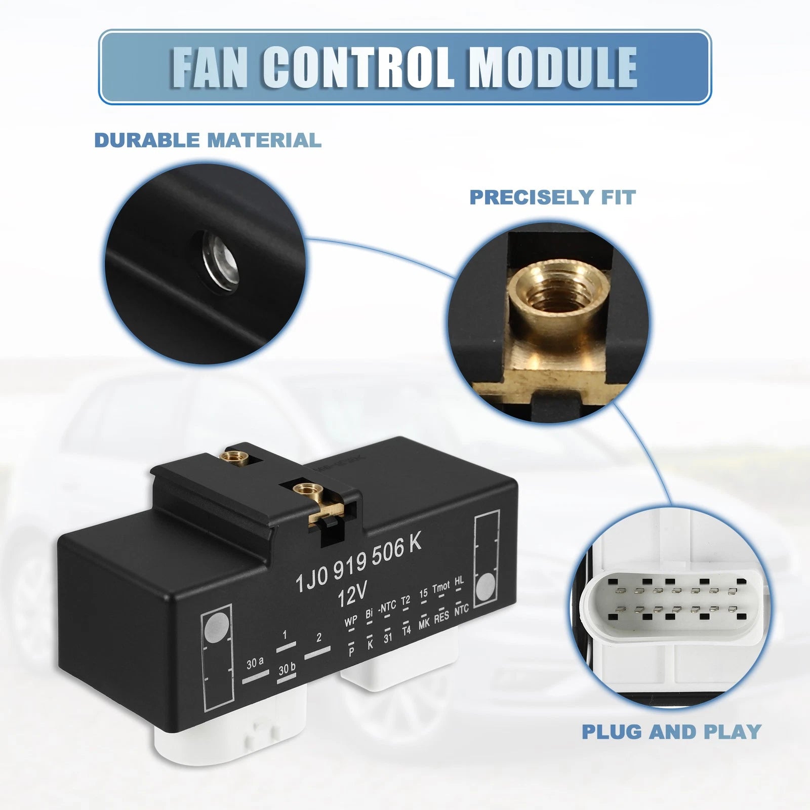 Radiator Fan Control Module Replacement for Volkswagen Beetle (2000–2010)