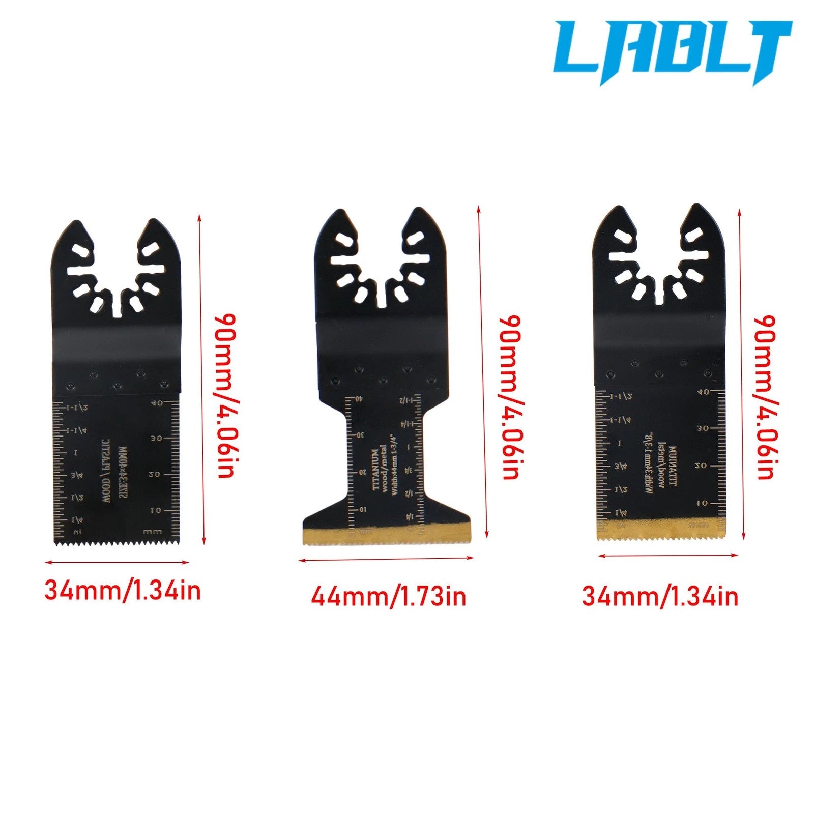 100Pcs Oscillating Saw Blades for Multitools