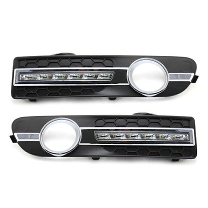 2X LED DRL Front Daytime Running Lights for Volvo S80 S80L (2007–2013)