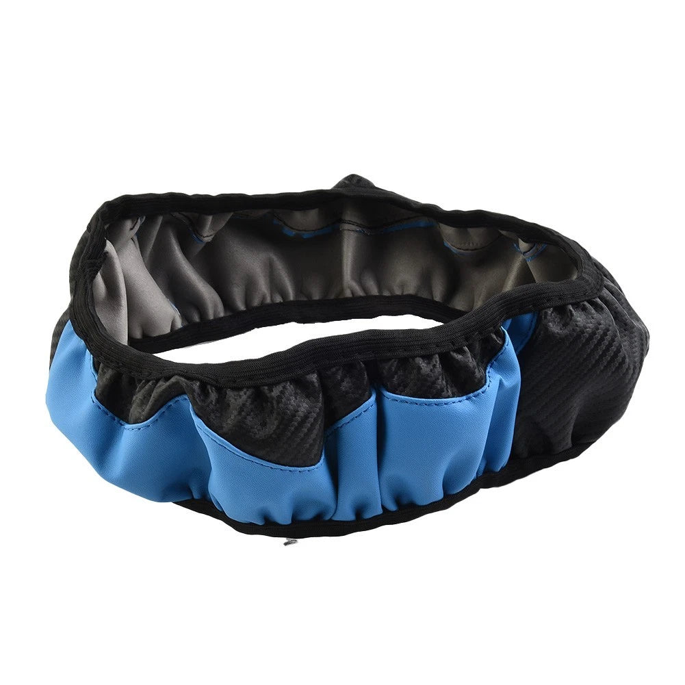 Steering Wheel Cover Protector for - Carbon Fiber Leather