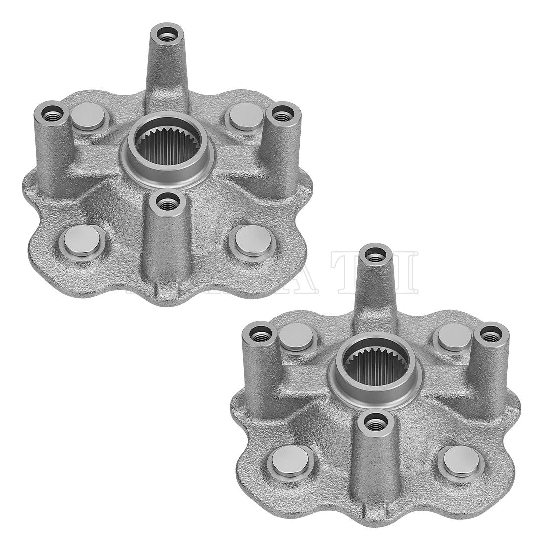 Set of 2 Front Left & Right Wheel Hubs for Yamaha Big Bear 400 IRS (2007–2012)