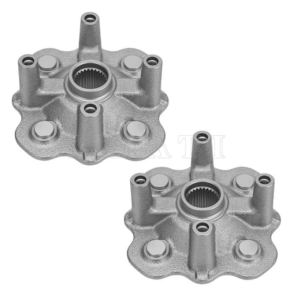 Set of 2 Front Left & Right Wheel Hubs for Yamaha Big Bear 400 IRS (2007–2012)