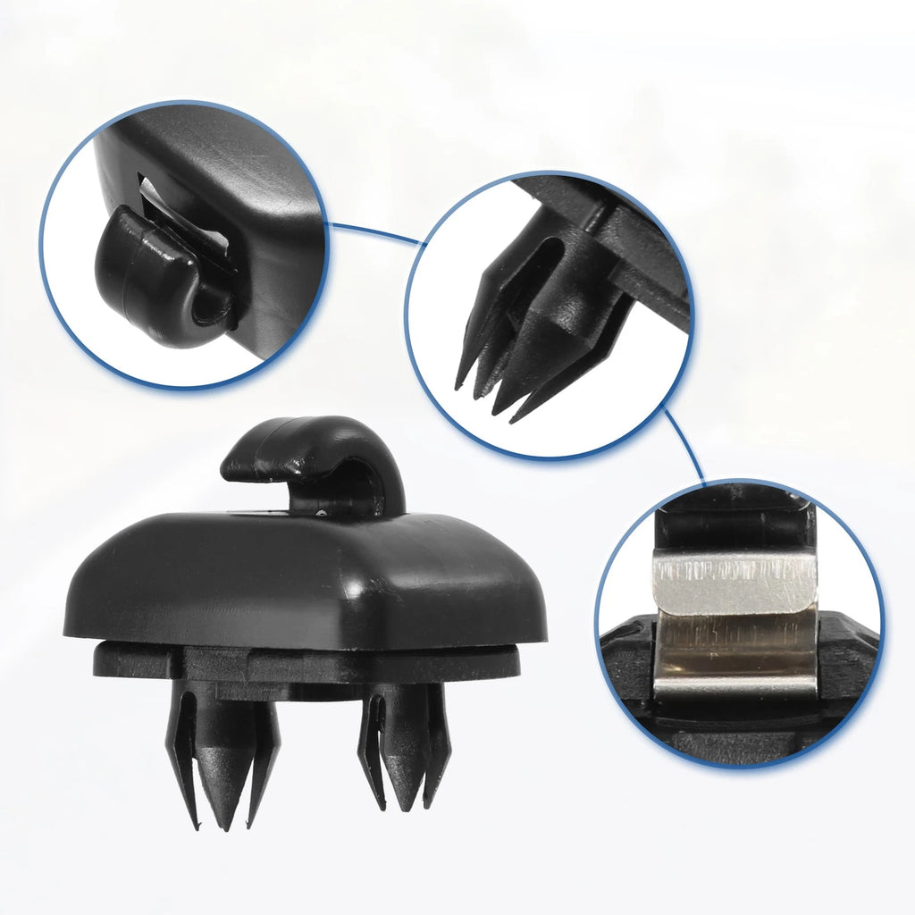 4 Pcs Sun Visor Clip Retainer Replacement for Audi (2005–2015)