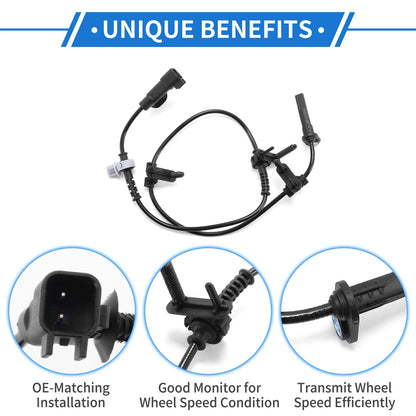 3X ABS Wheel Speed Sensor for Cadillac CT6 (No. 23378112/84 460907/8402846)
