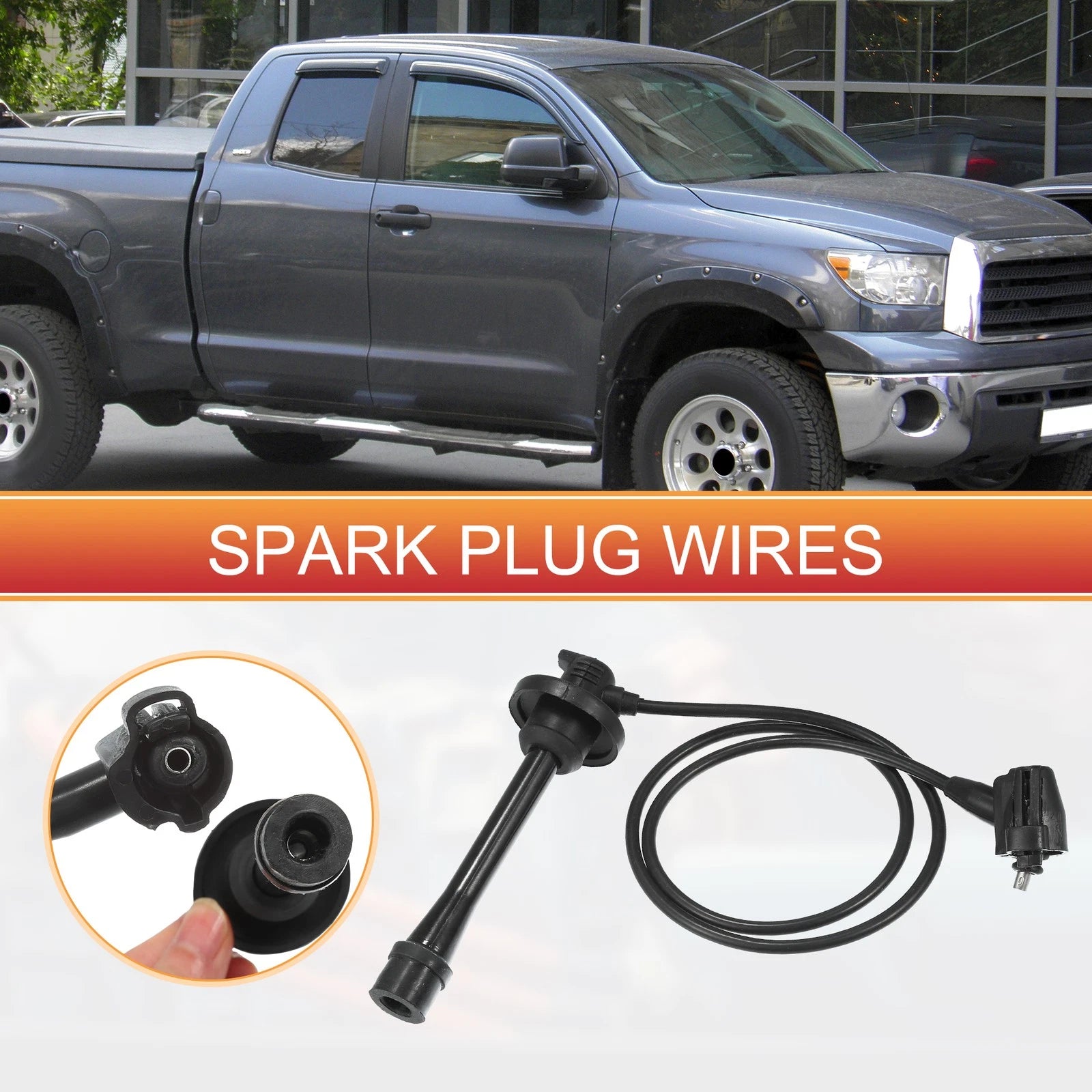 Spark Plug Wire Set Replacement for Toyota Tundra (2000–2004)