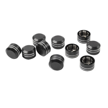 10x Engine Bolt Topper Caps Cover for Harley Dyna Softail