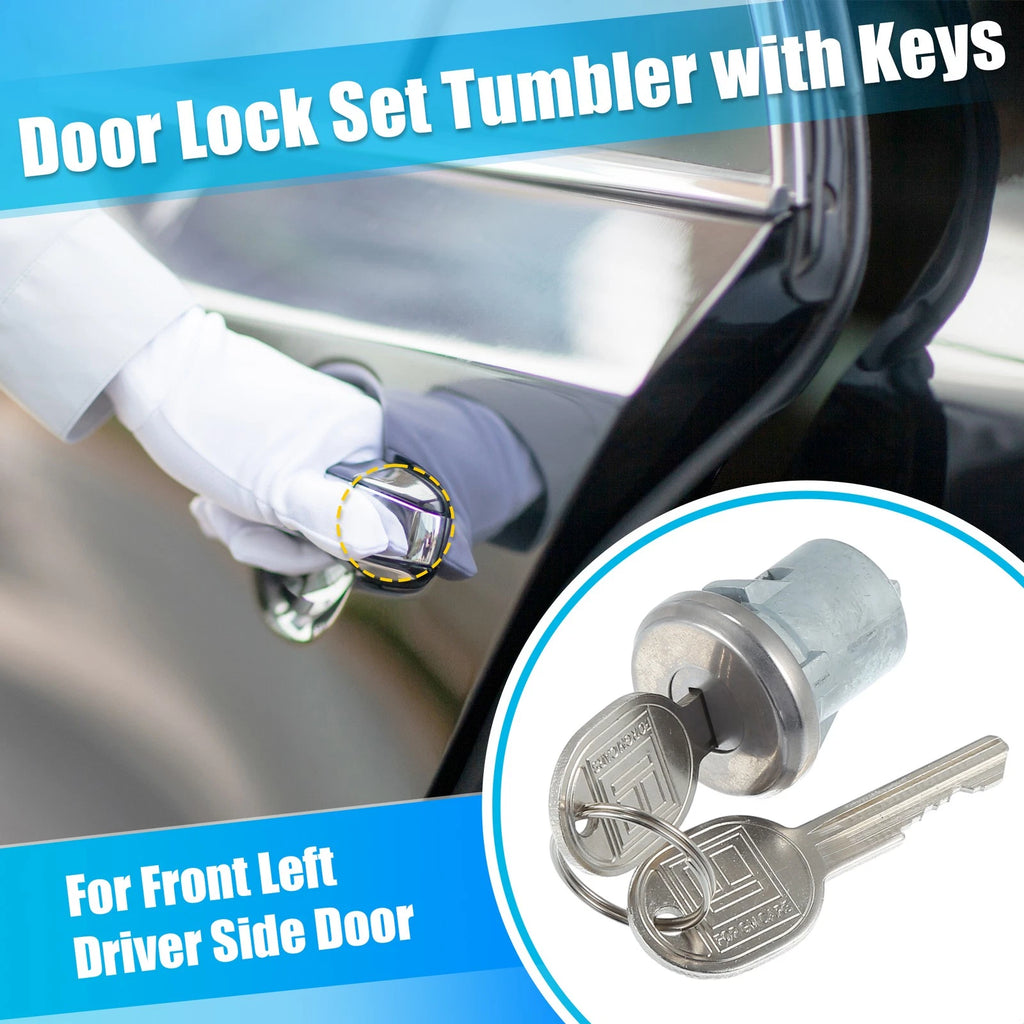 Door Lock Cylinder Set with Keys for Chevy C10 C20 C30 1500 (1967–1969)