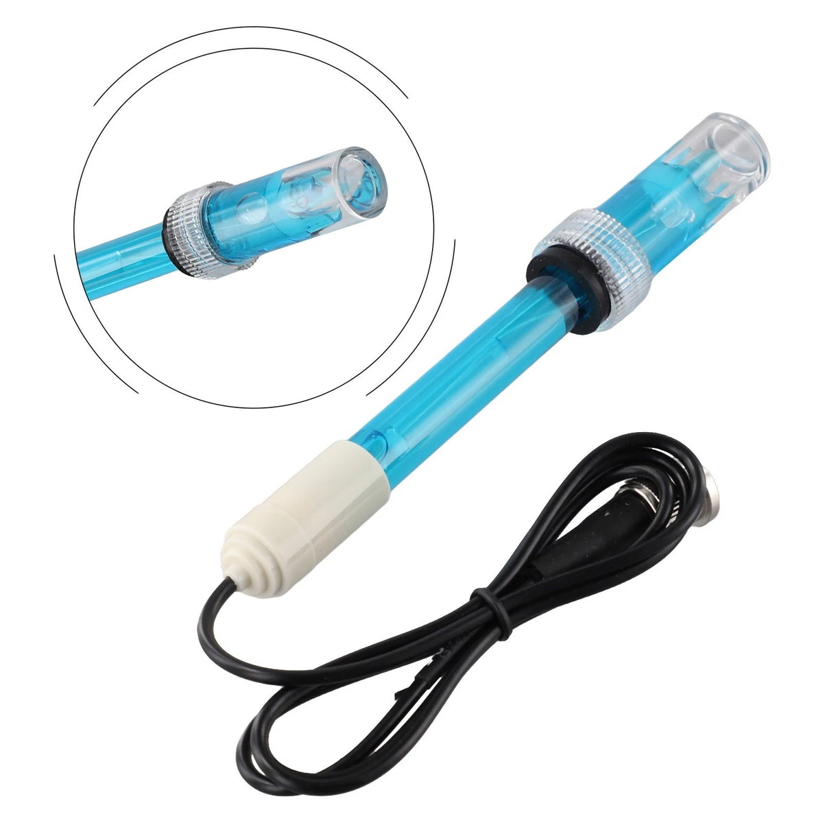 BNC Connector Electrode Probe for pH Measurement & Monitoring
