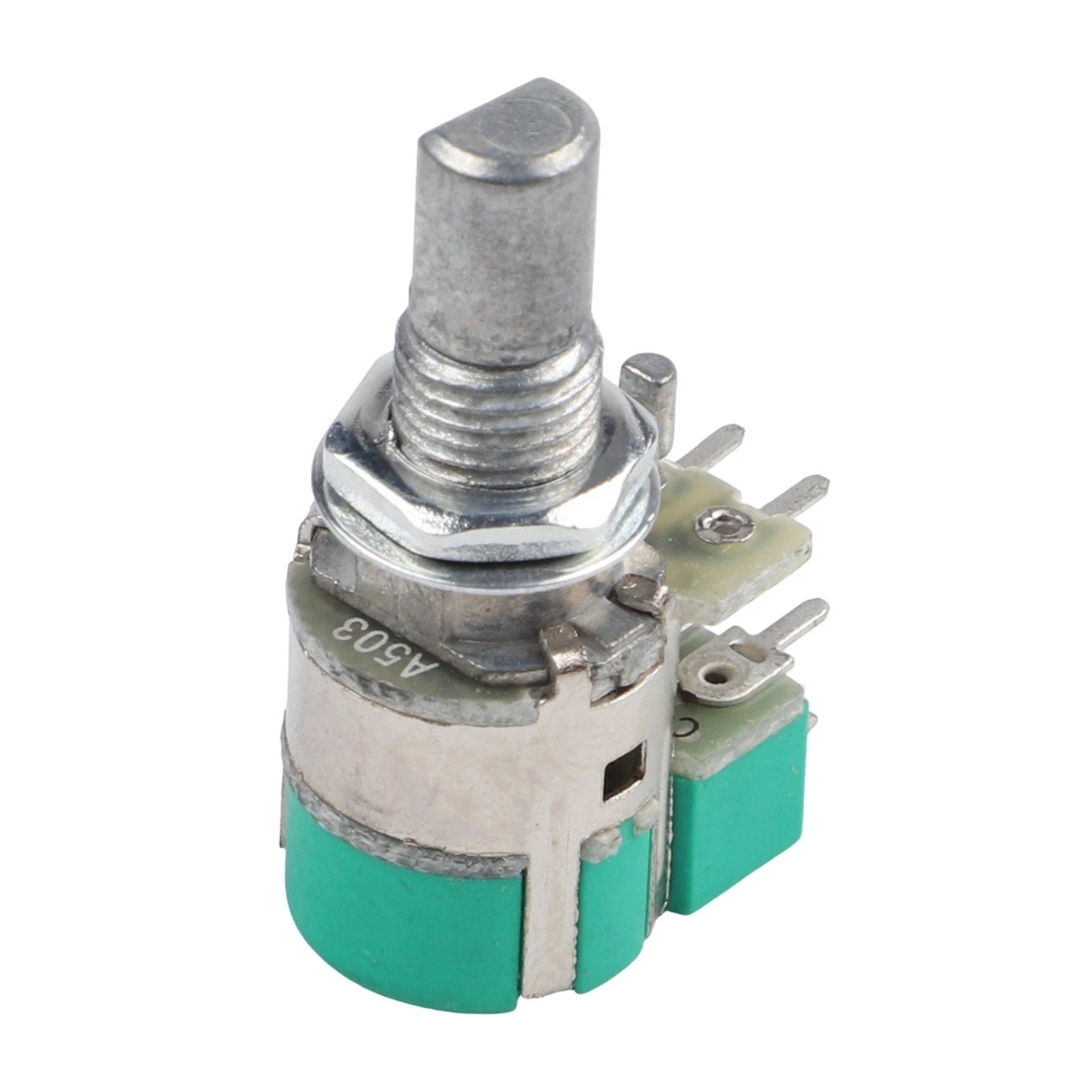 Volume Potentiometer with Switch A103 A503 Dual Gang for Audio Projects