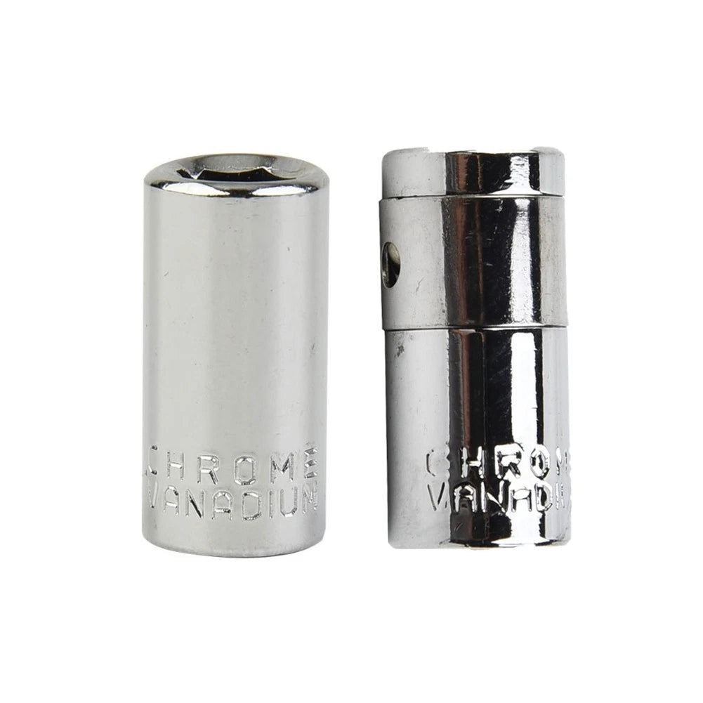 2X 1/4" Square Drive to 1/4" Hex Socket Bits Converter Adapter