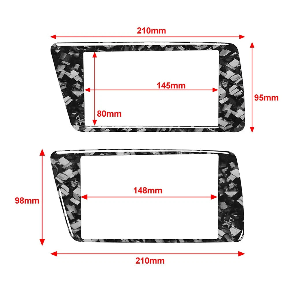 7 Inch GPS Navigation Screen Panel Frame for Audi Q5 (2009–2017)