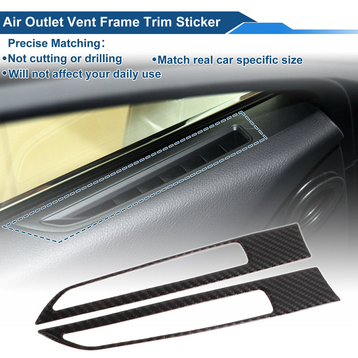 Air Condition Outlet Vent Trim Cover Frame for Lexus GS350 (2013–2019)