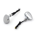 Bullet Turn Signals for Chopper Cafe Racer (Chrome)