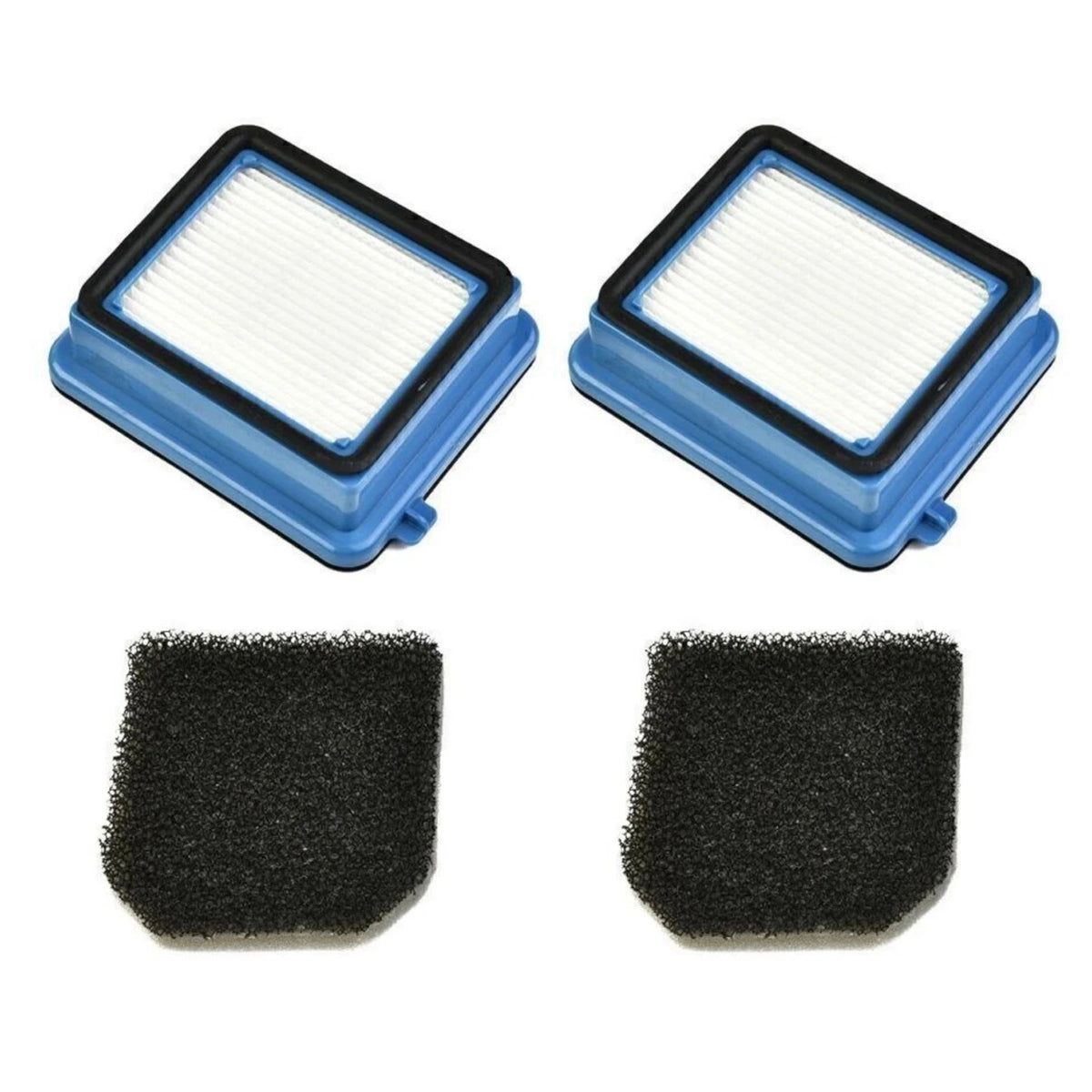 2 Pack HEPA Foam Combo for AEG ASKW1, Electrolux Q6 WQ61 (N/A)