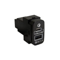 USB-C PD + USB-A QC3.0 Charger Kit for Mitsubishi Outlander Pajero (2006–2015)