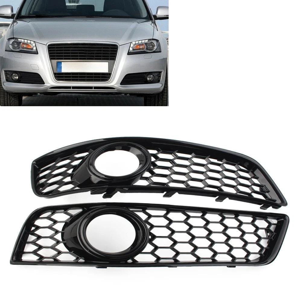 Honeycomb Mesh Grille Cover for Audi A3 8P (2009–2013)