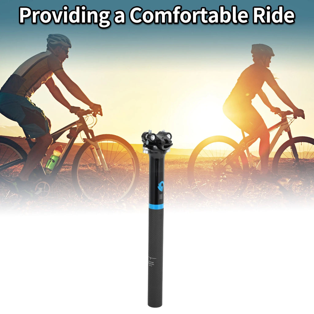 Seat Post 27.2mm Replacement for Bike Saddle Tube Matte Black (2000–2025)