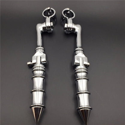 Chrome 1" LA PMK FootPeg for Honda GoldWing VTX1300 Shadow Valkyrie (2001–2008)