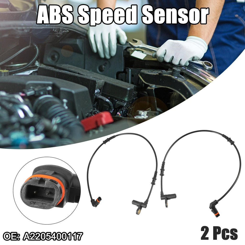 2Pcs ABS Wheel Speed Sensor Replacement for Mercedes-Benz CL500 (2006–2007)
