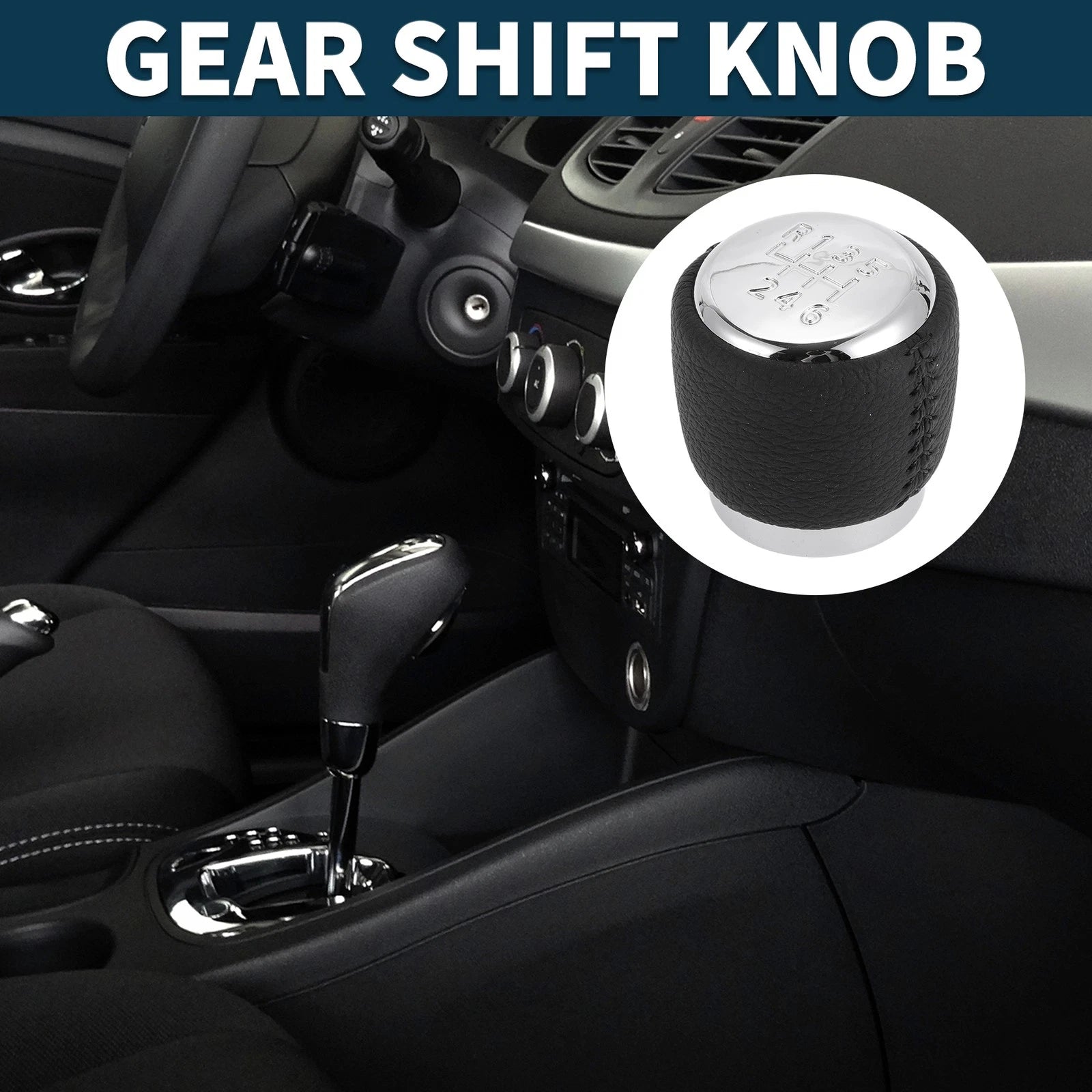 6 Speed Manual Gear Shift Knob Replacement for Toyota Auris (2008–2018)