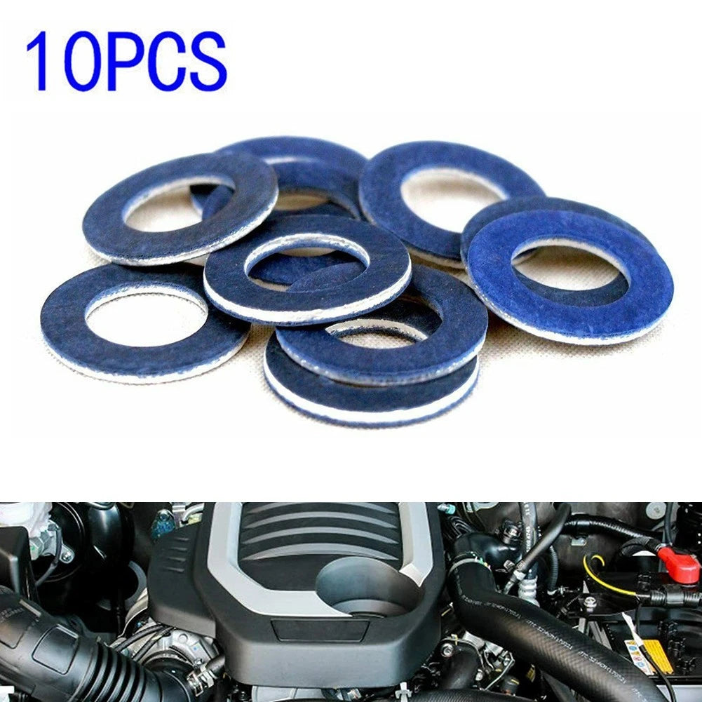 Set of 12 Gasket Rings for Engine Oils