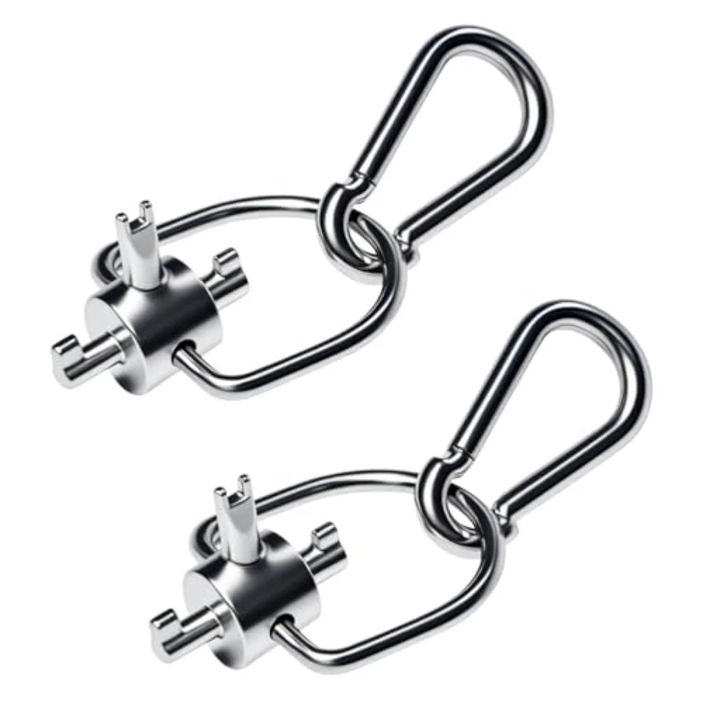 2 Pack HVAC Locking Cap Installation and Removal Key for R410A R22