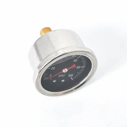 Adjustable Fuel Pressure Regulator Kit with Gauge -6AN for Universal (0-100psi)