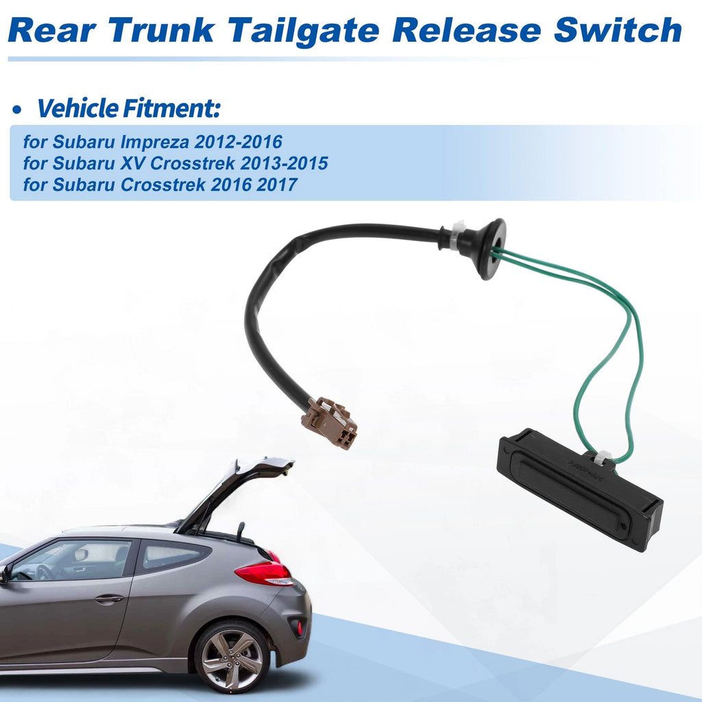Tailgate Trunk Release Switch Replacement for Subaru Impreza 2012-2016