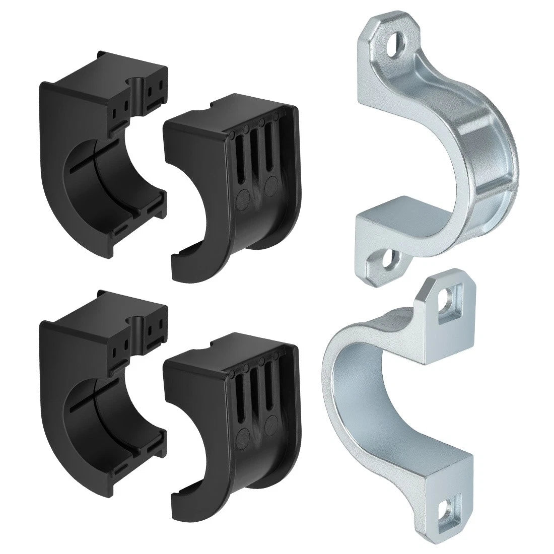 Rear Sway Stabilizer Bar Bushing & Cap Bracket for Polaris RZR 570 1000 Turbo (2010–2023)