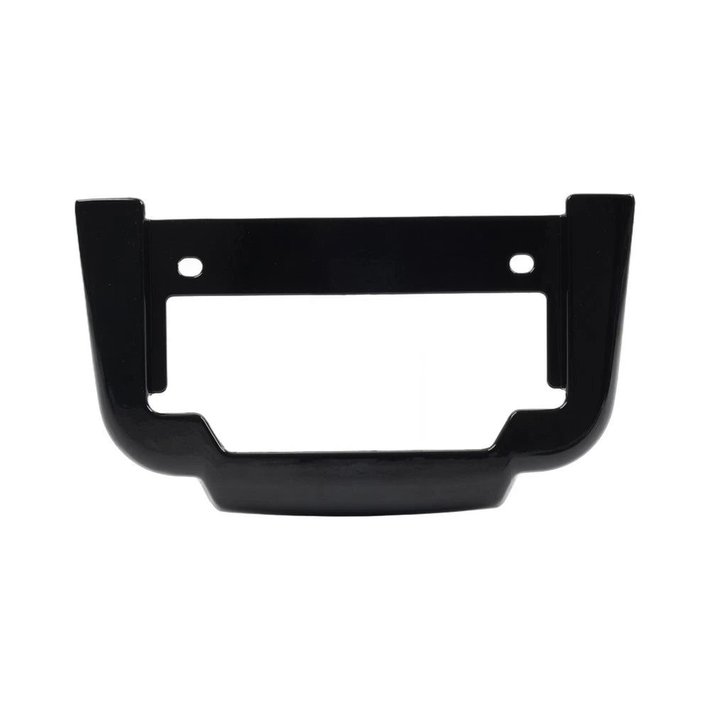 Black Rear License Plate Frame Mount for Harley Tri Glide Ultra Classic (2011–2023)