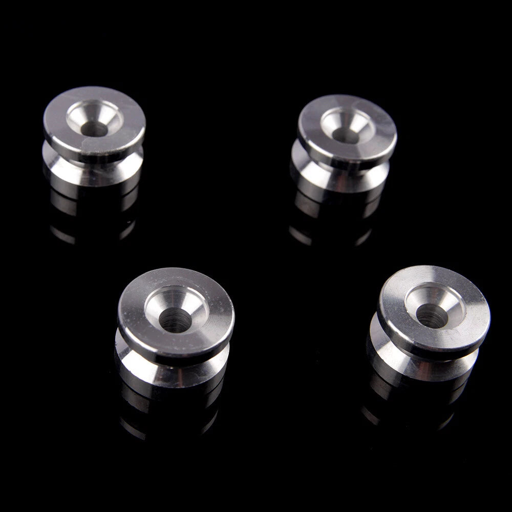 4X Motorcycle Luggage Storage Box Bushing Pad Quick Release Trunk Buckle