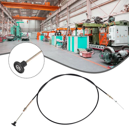 Throttle Cable for Nice Stop Equipment (2m Length, 6mm/10mm)