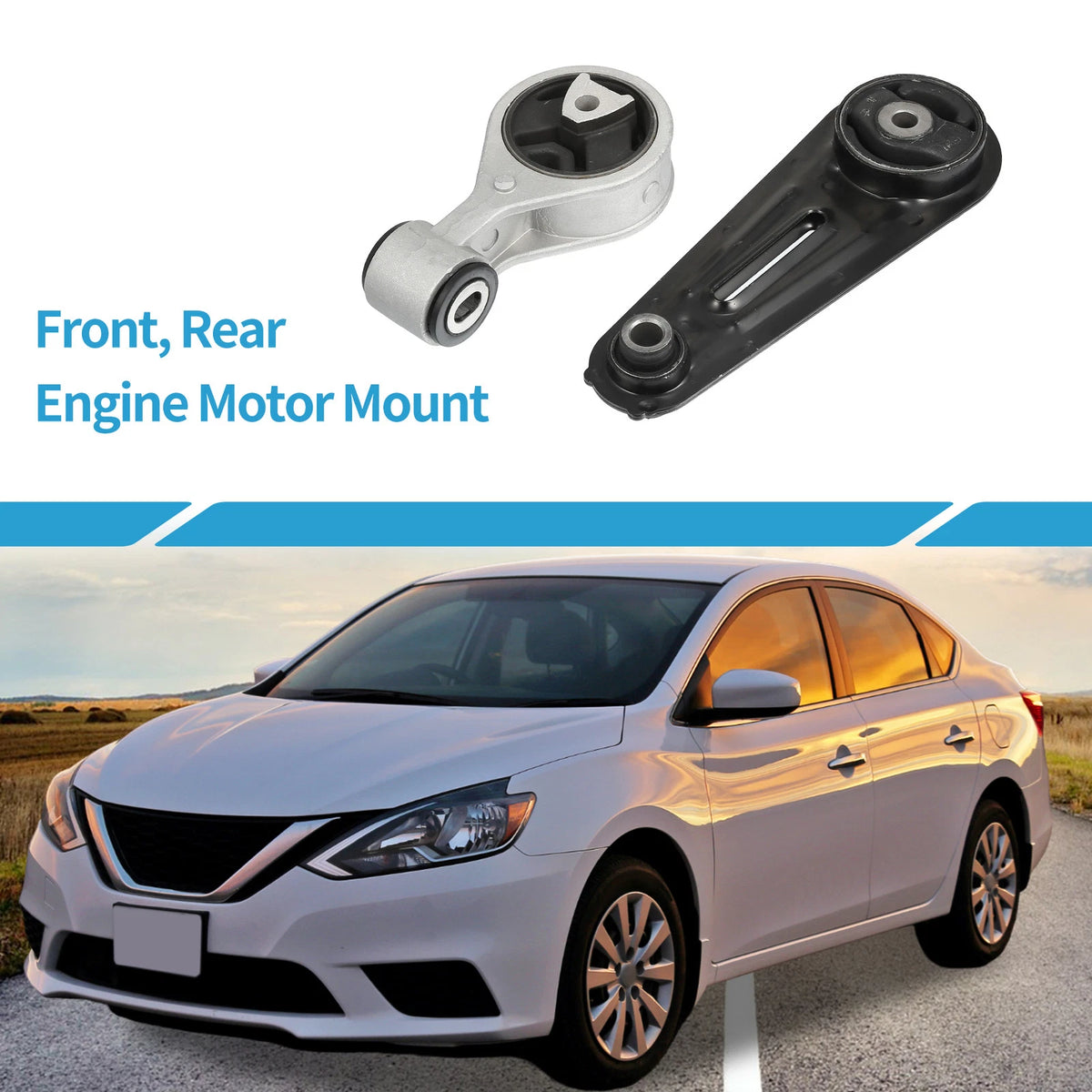 Set of 1 Engine Motor Mount for Nissan Rogue 2.5L (2008–2015) & Sentra 2.5L