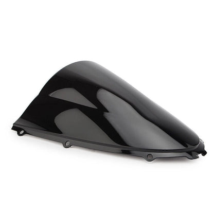 Front Windshield Double Bubble for Kawasaki Ninja ZX14R (2006–2024) Black