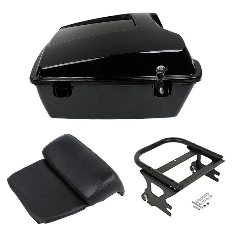 Trunk Backrest Mount Rack for Harley Touring Road Glide (1997–2008)